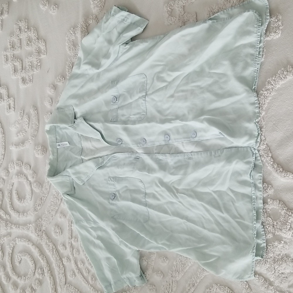 Zara Short Sleeve Button Up
